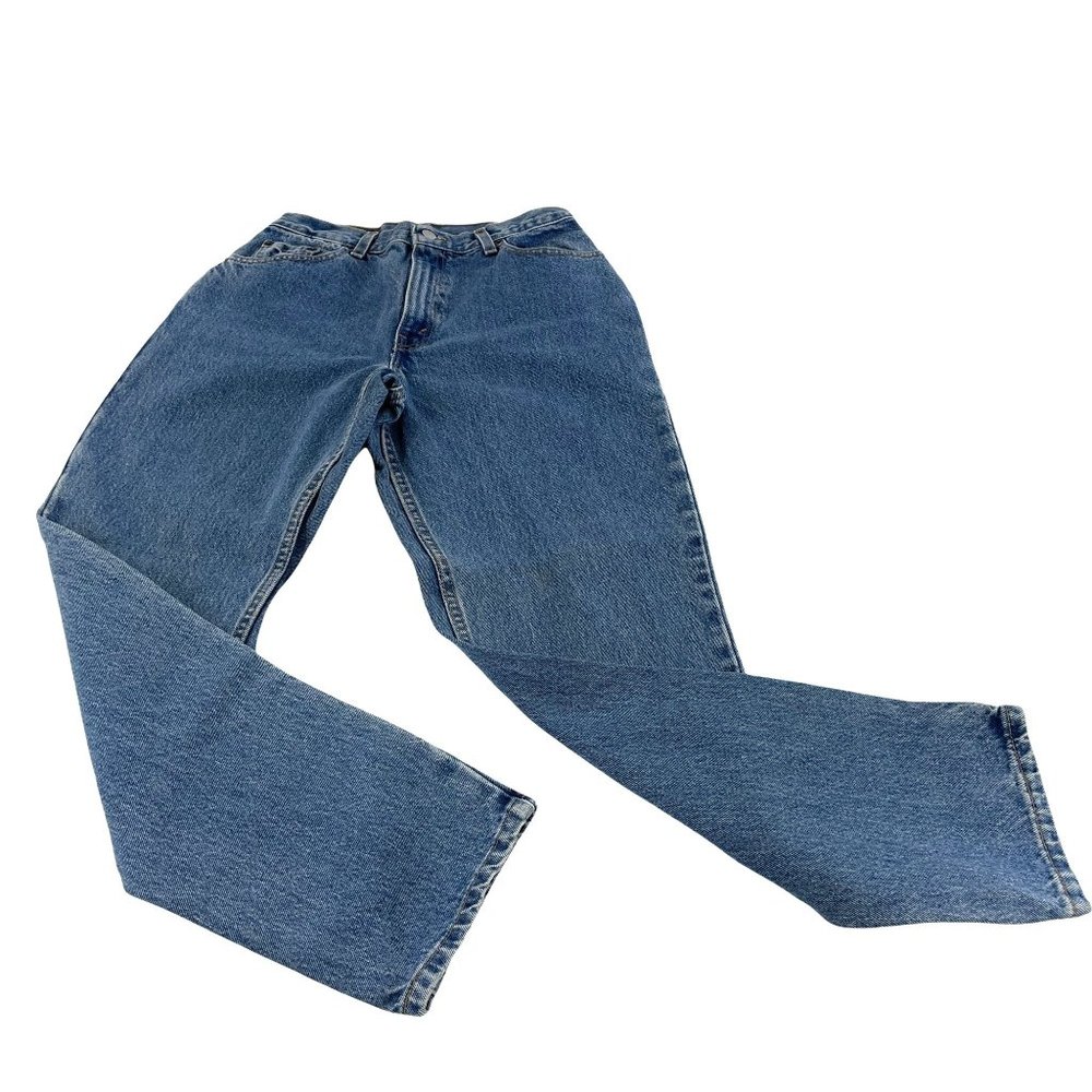 Levi's Women's 550 Relaxed Fit Tapered Medium Wash Jeans Sz 10M